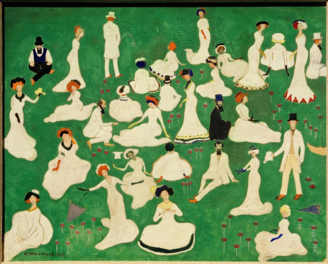 Rast (cilinderes cég) alkotó: Kazimir Severinovich Malevich