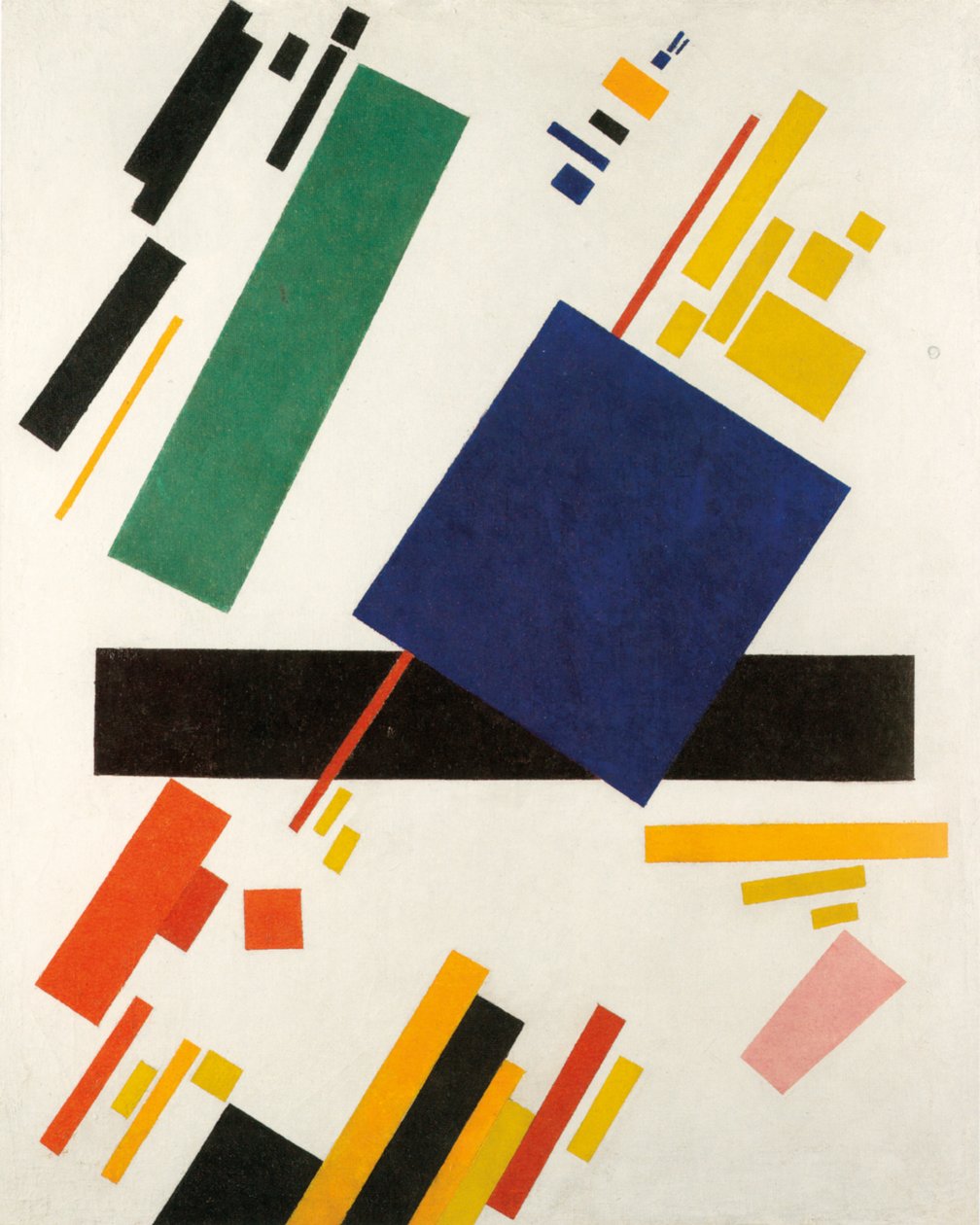 Szuprematista kompozíció, 1916 alkotó: Kazimir Severinovich Malevich
