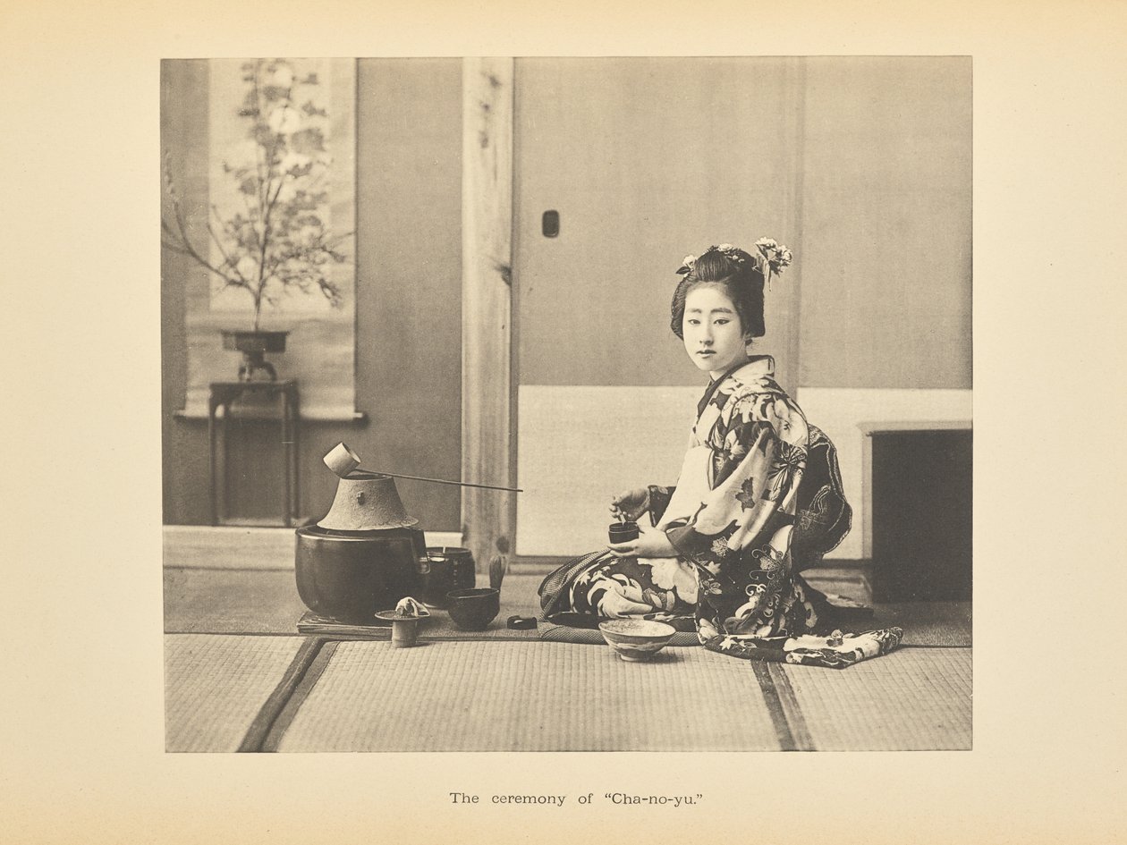 A "Cha-no-yu" szertartás alkotó: Kazumasa Ogawa