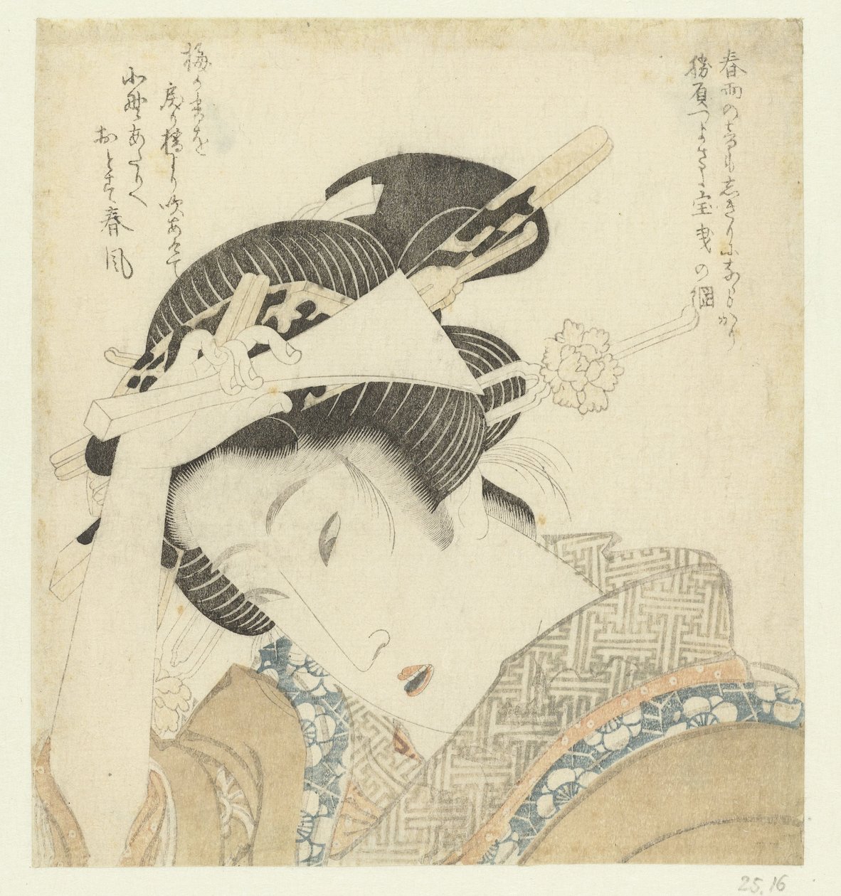 Gésa is plektrum alkotó: Keisai Eisen (attributed to)