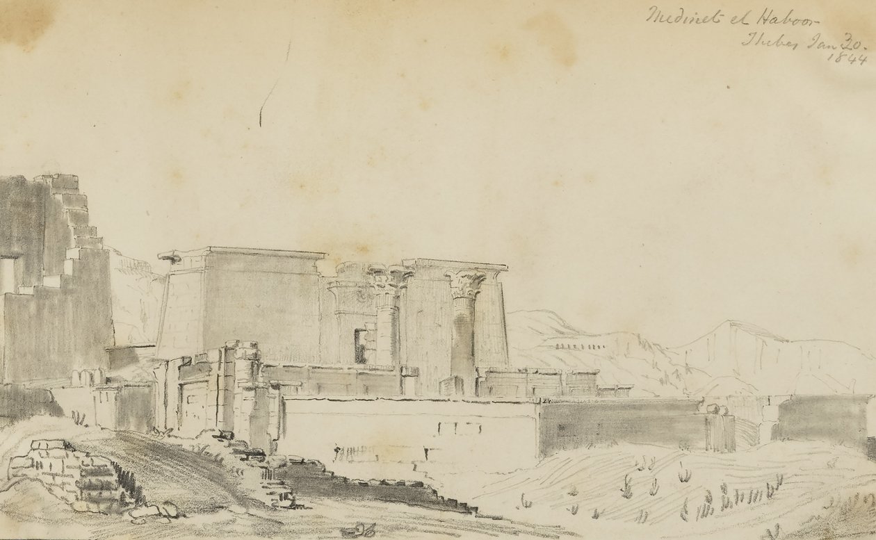 Medinet El Harbor, Théba alkotó: Kellogg, Miner Kilbourne