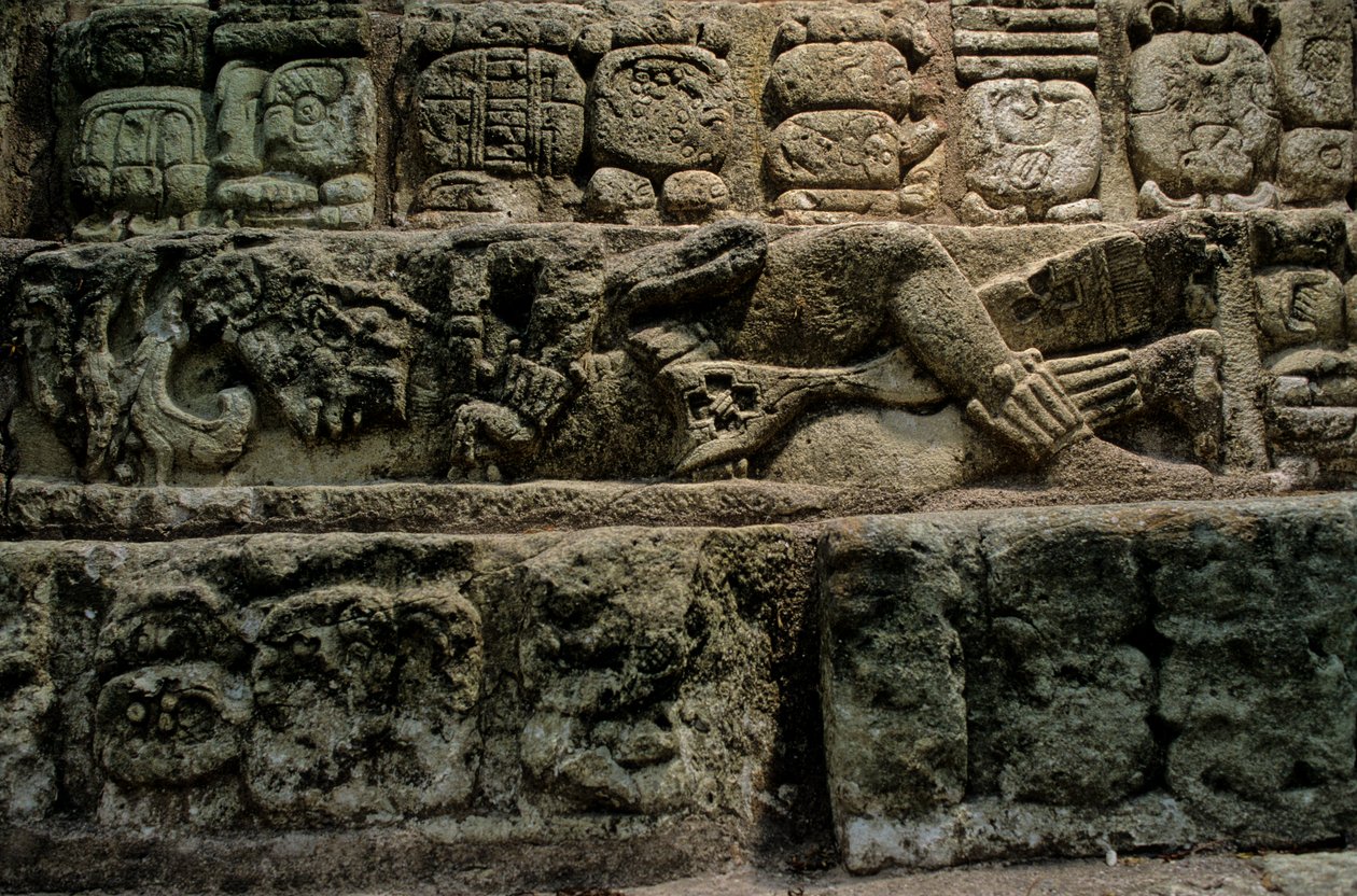 Maya; Copan; Honduras alkotó: Kenneth Garrett