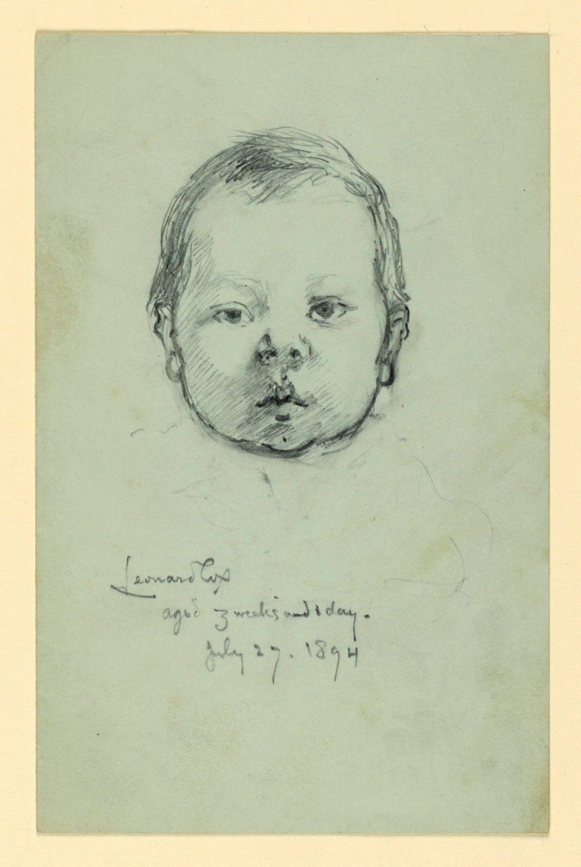 Leonard Cox portréja alkotó: Kenyon Cox