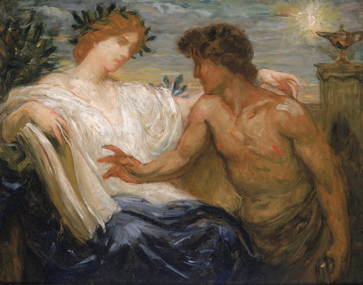 Tanulmány a tudományoktató ipar számára, 1898. alkotó: Kenyon Cox