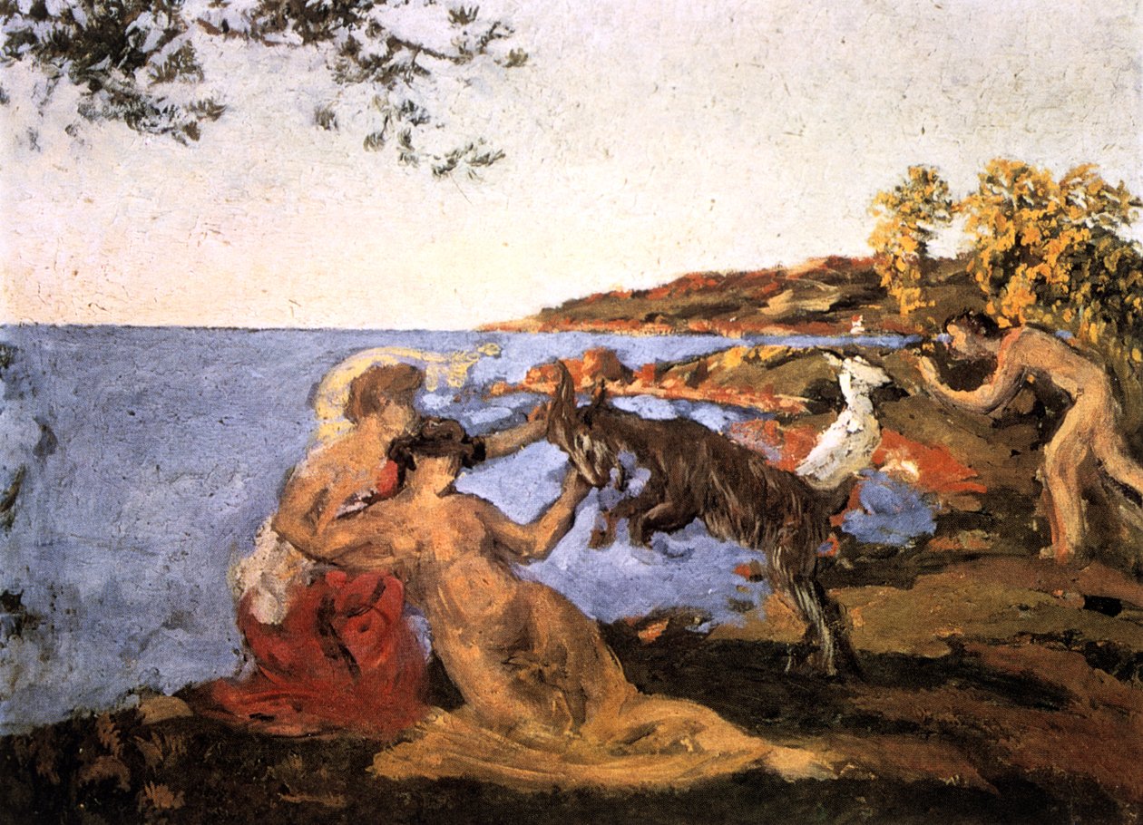 Mitológiai motívum, 1903 alkotó: Ker Xavier Roussel
