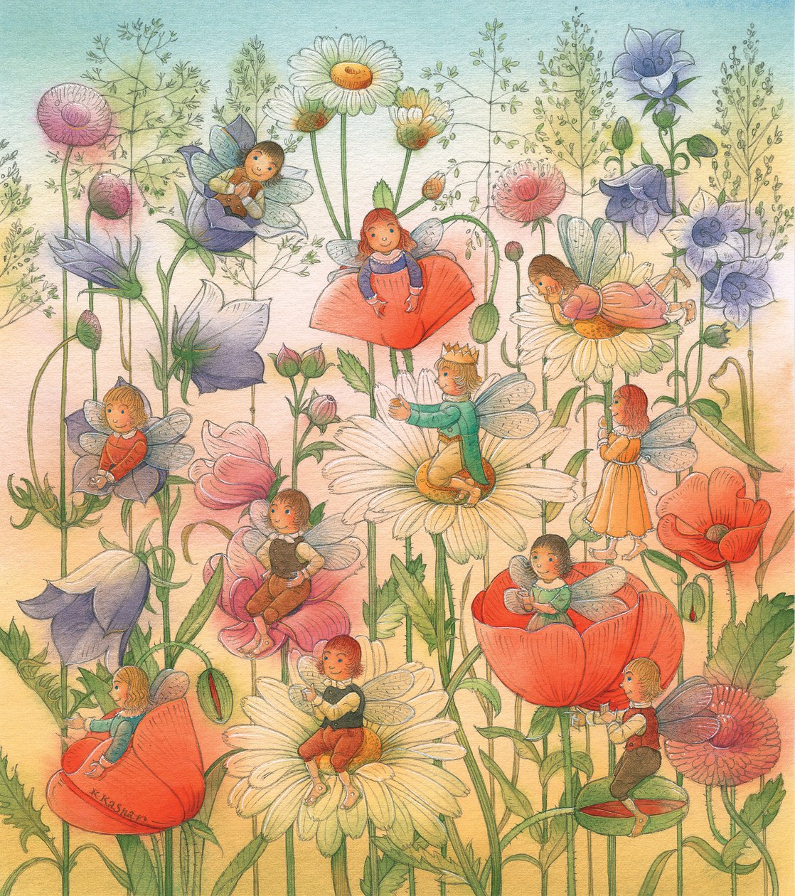 Thumbelina 14, 2005 (wc papíron) alkotó: Kestutis Kasparavicius