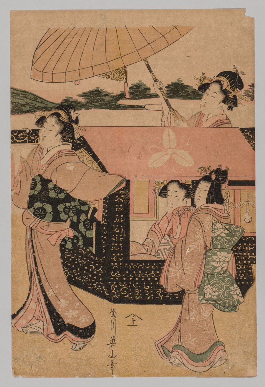 No Title, 1787-1869. alkotó: Kikugawa Eizan