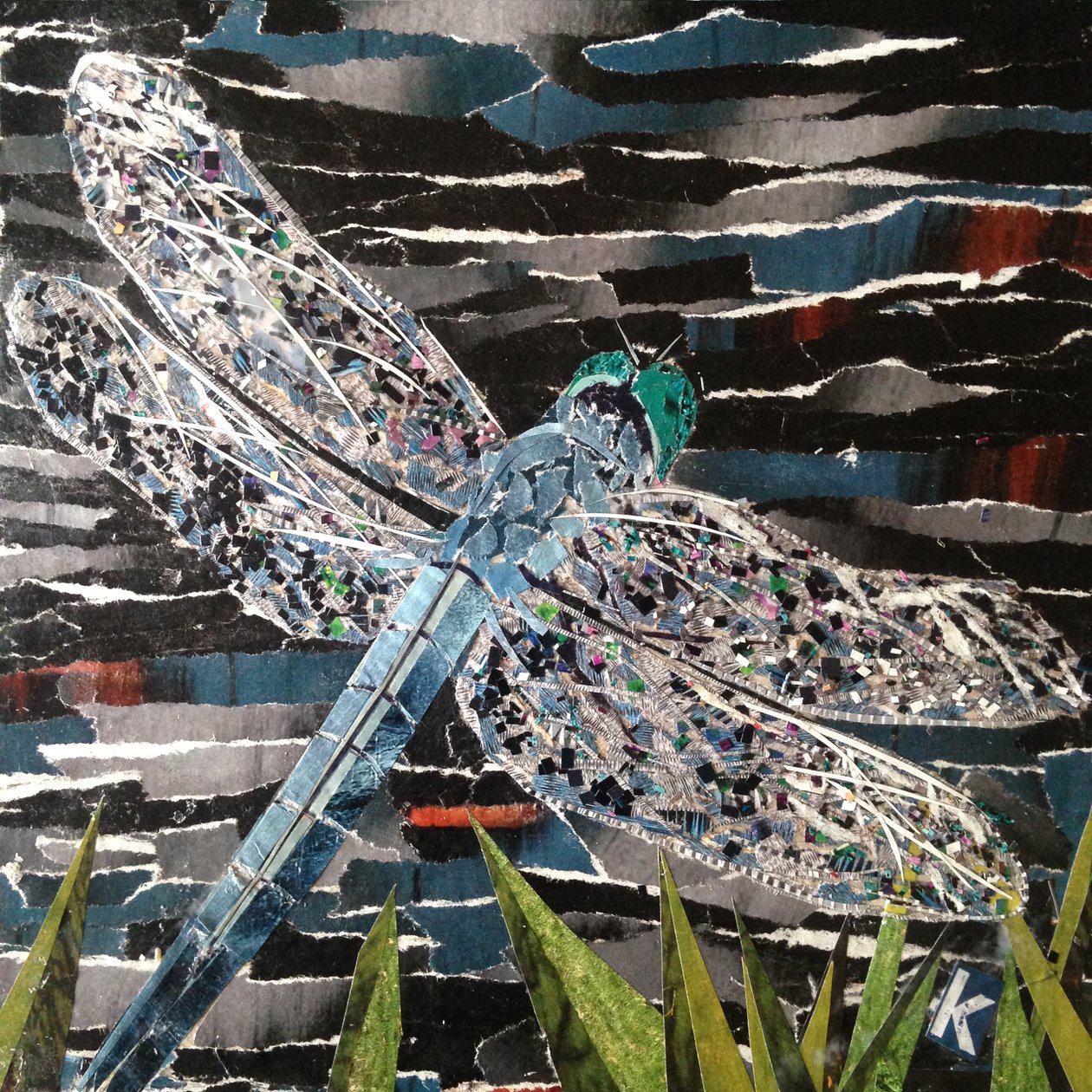 Dart – Emperor Dragonfly At Riverside alkotó: Kirstie Adamson