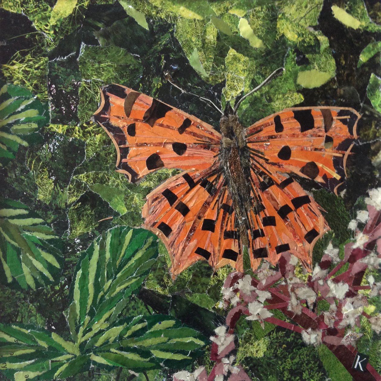 Flutter - Vessző Pillangó Japonicán alkotó: Kirstie Adamson