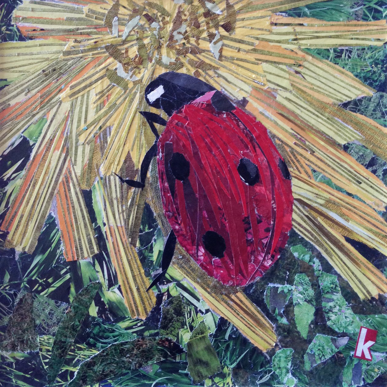 Rise Ladybird a krizantém alkotó: Kirstie Adamson