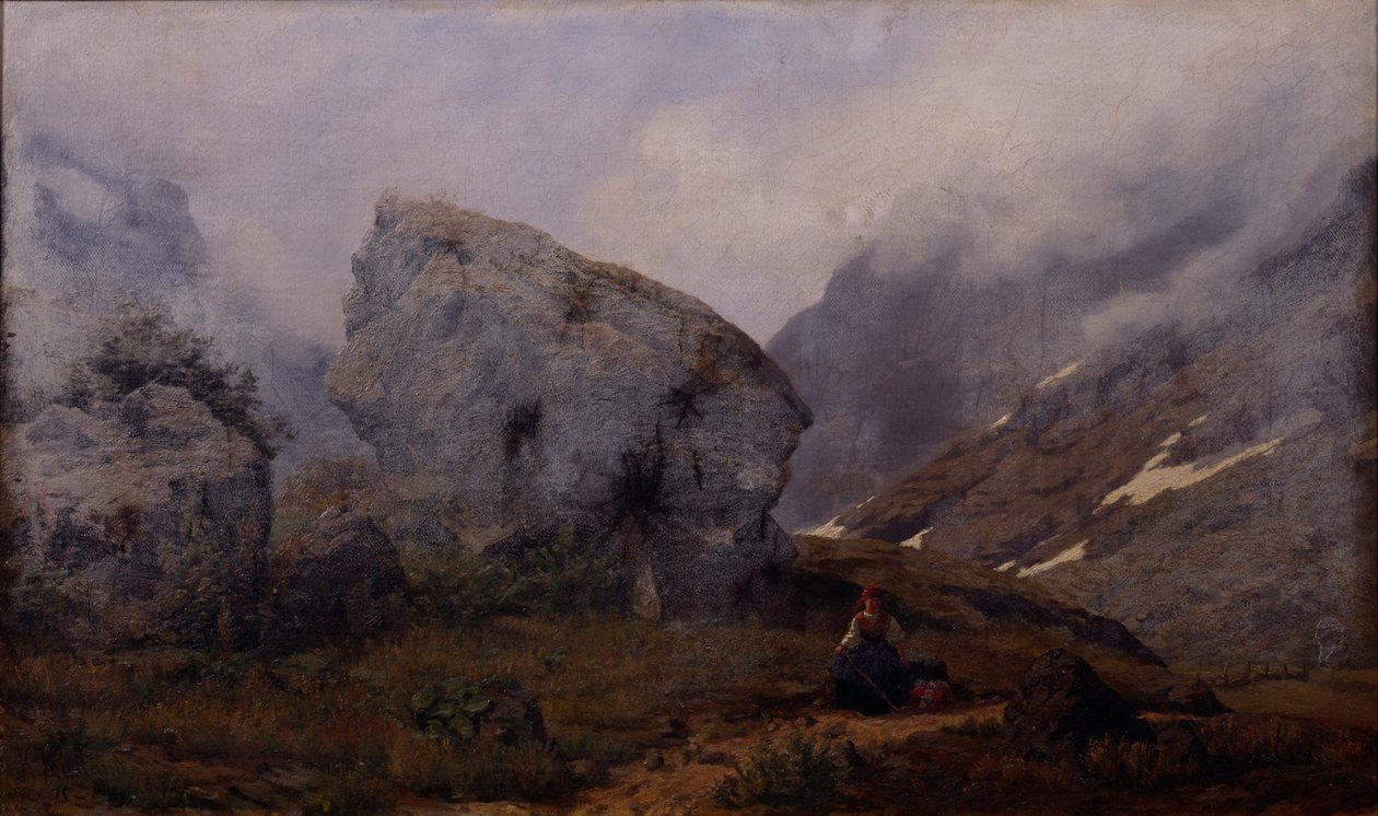 Magasan a hegyben alkotó: Kitty Lange Kielland