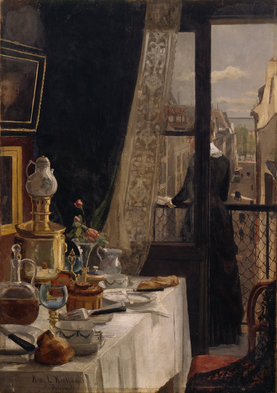 Párizs belseje alkotó: Kitty Lange Kielland