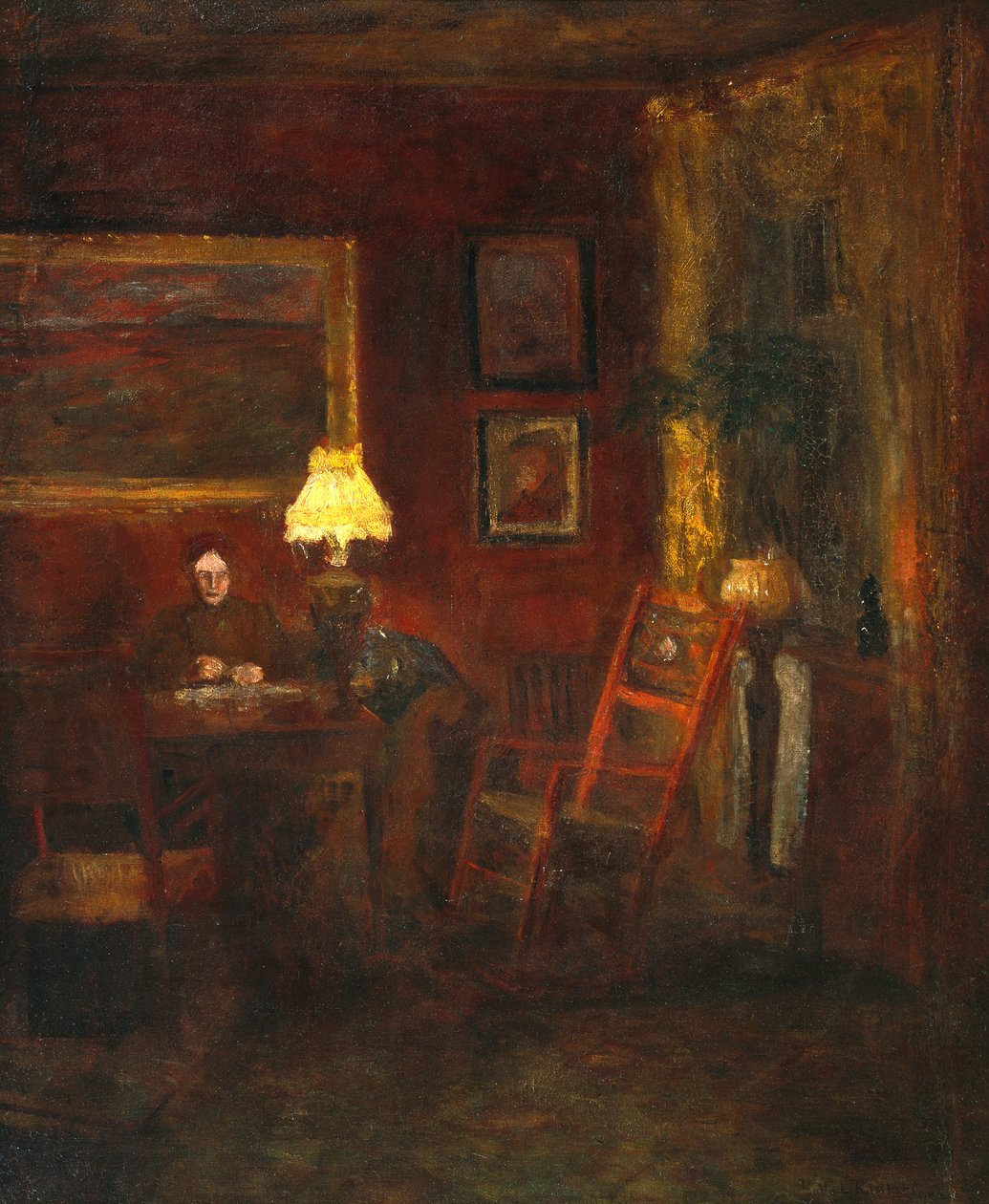 Nő a belső térben alkotó: Kitty Lange Kielland