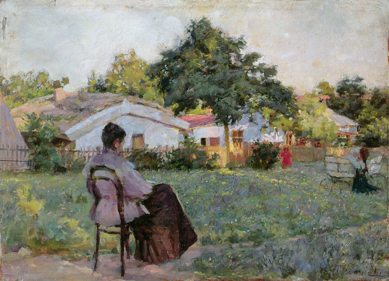 A Dachában, 1892 alkotó: Kiviak Konstantinov Kostandi