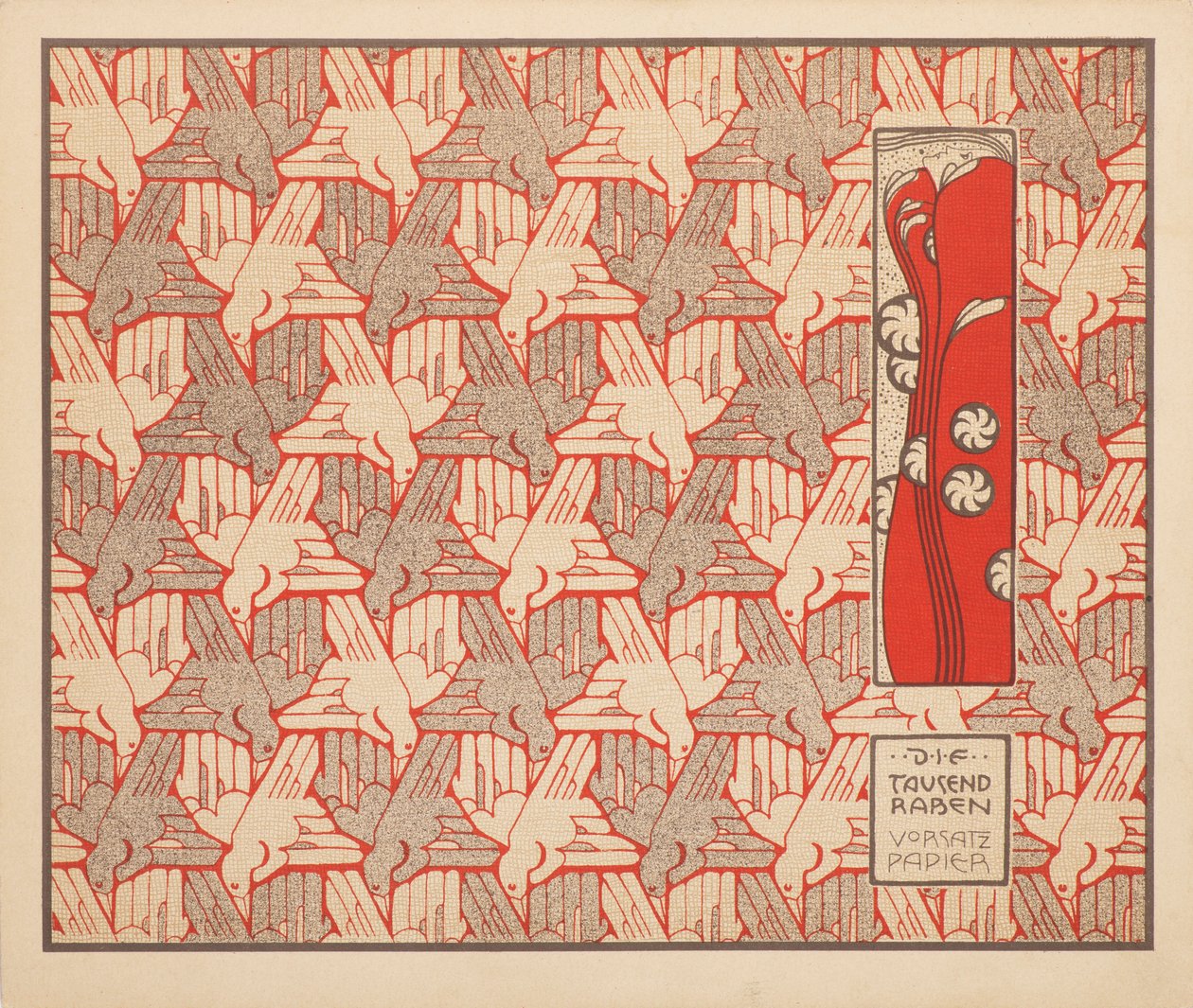 Az ezer holló, 1901. alkotó: Koloman Moser