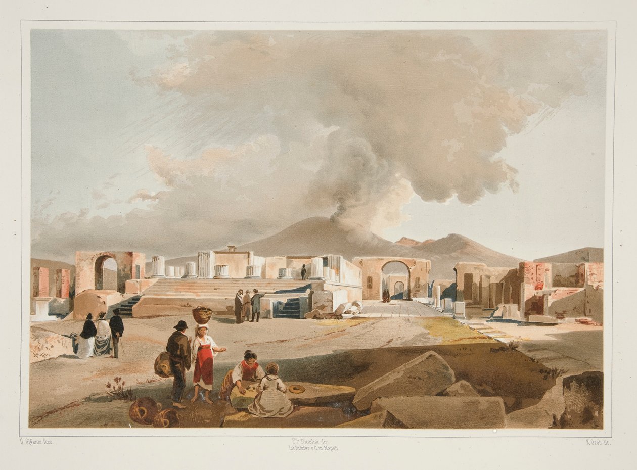 Pompeji alkotó: Konrad Grob
