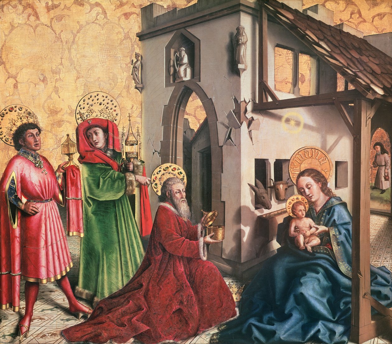 Mágusok imádása, 1444 körül alkotó: Konrad Witz