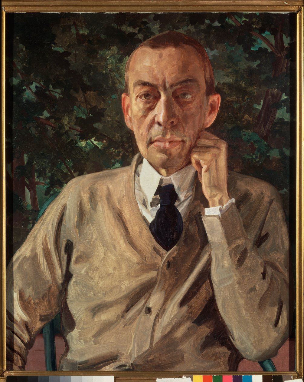 Szergej Rahmanyinov alkotó: Konstantin Andreevic Somov