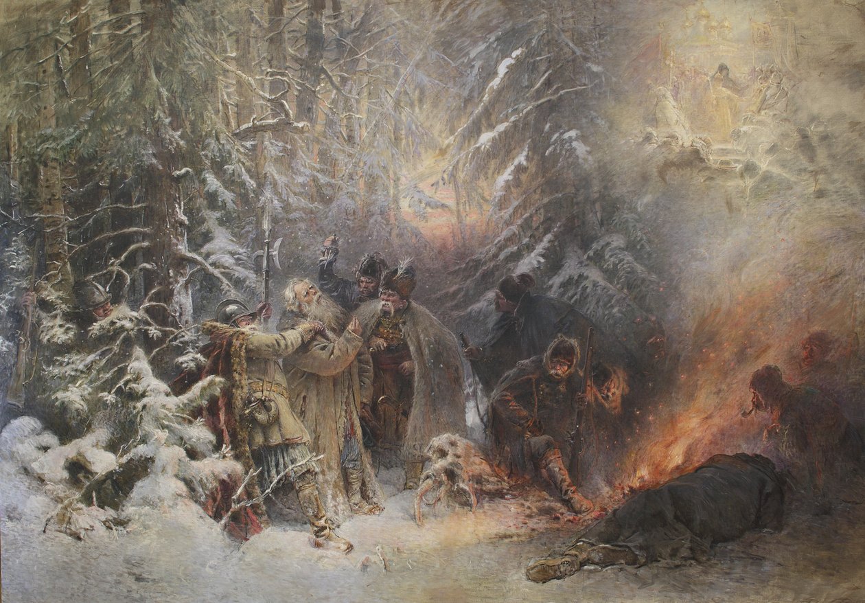 Ivan Susanin alkotó: Konstantin Egorovich Makovsky