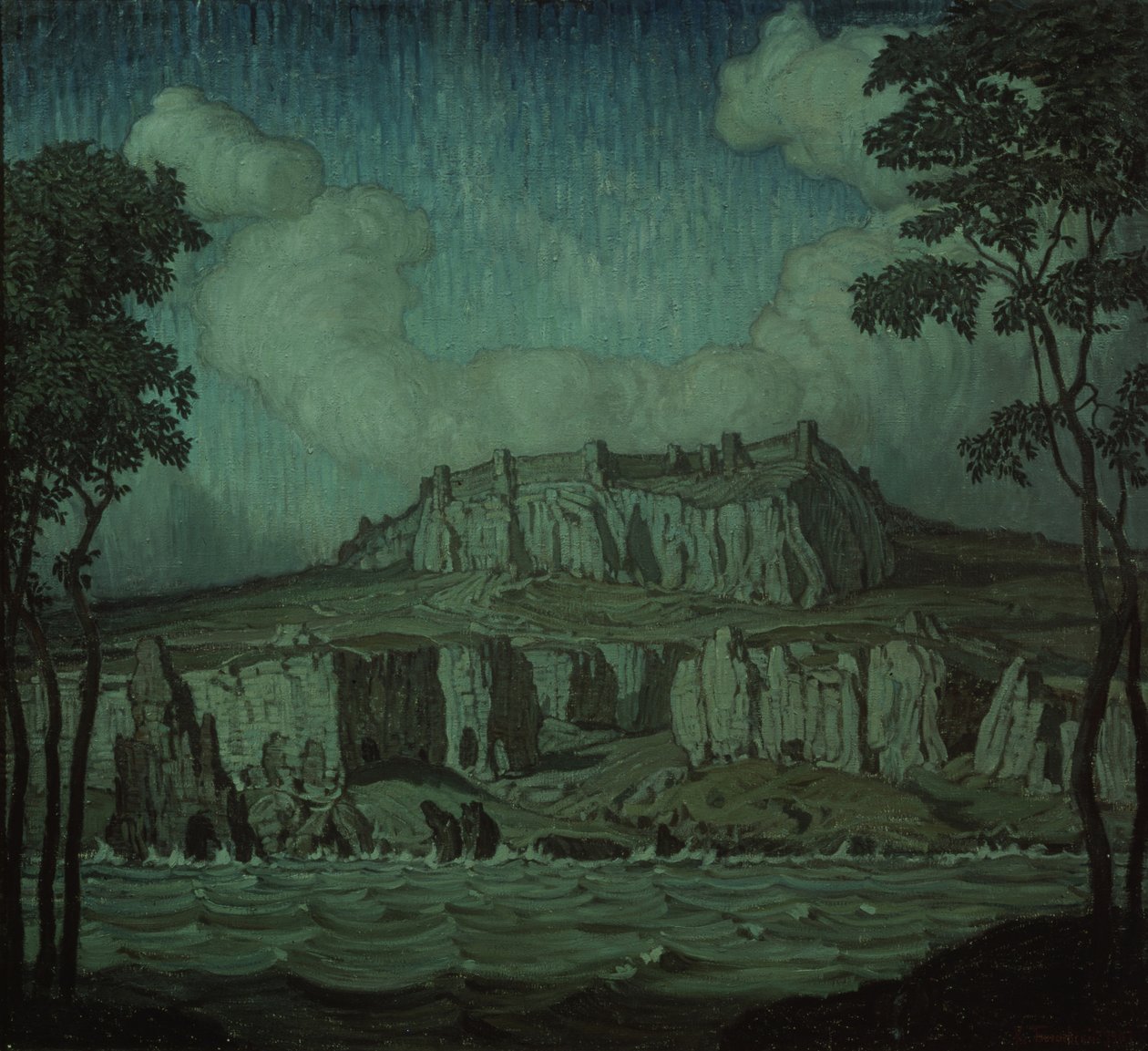 Tengerpart, 1907 alkotó: Konstantin Fyodorovich Bogayevsky