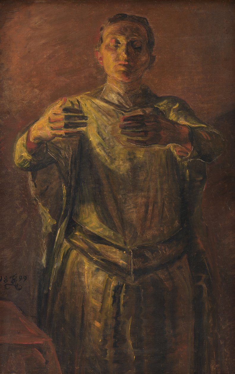 Lady Macbeth. Tanulmány alkotó: Kristian Zahrtmann