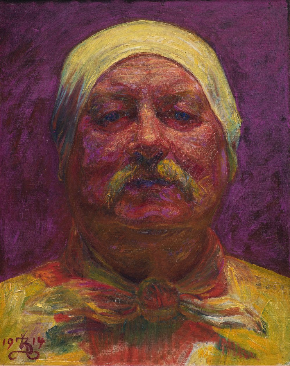 Önarckép, 1914. alkotó: Kristian Zahrtmann