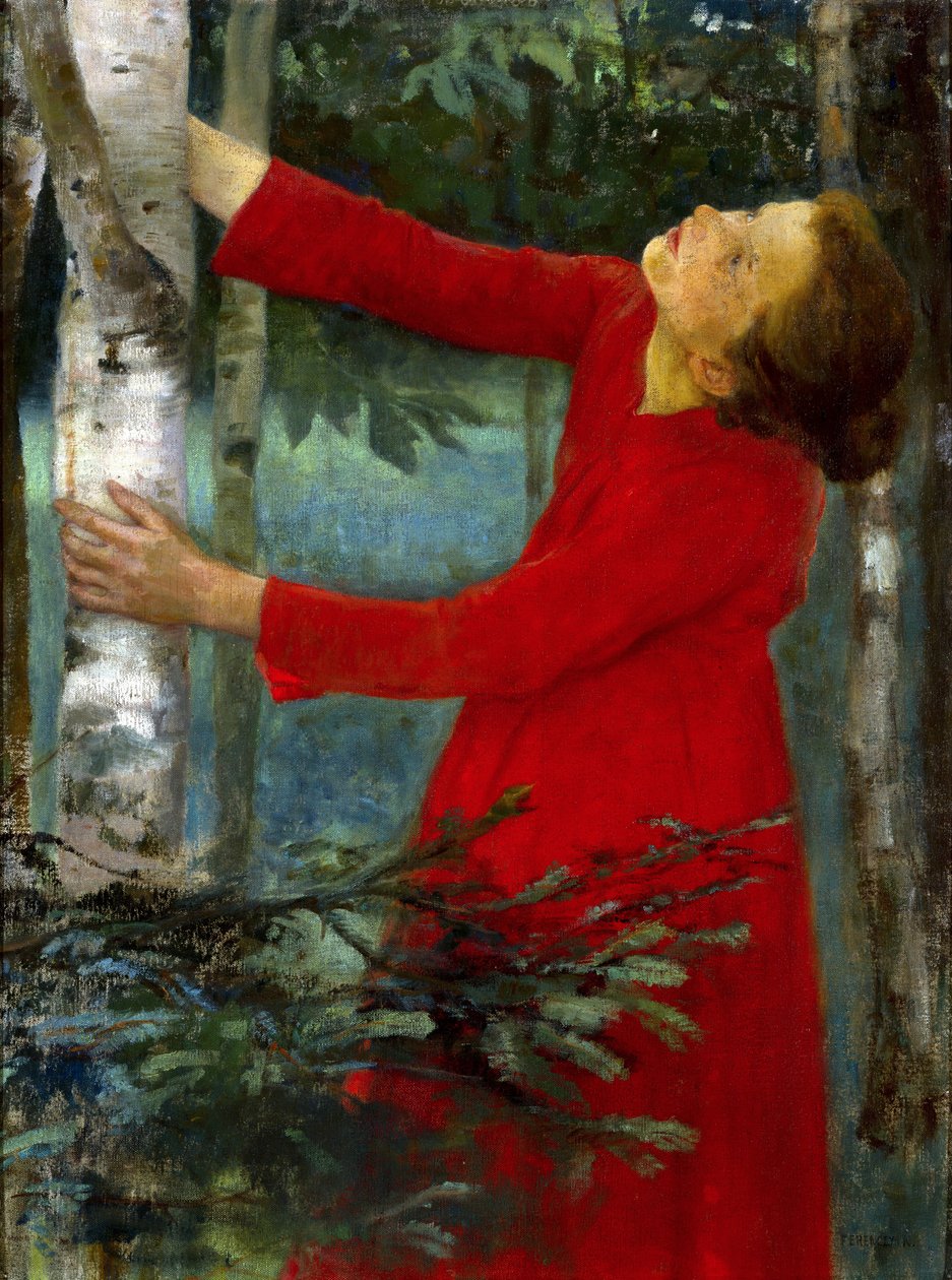 Madárdal alkotó: Károly Ferenczy