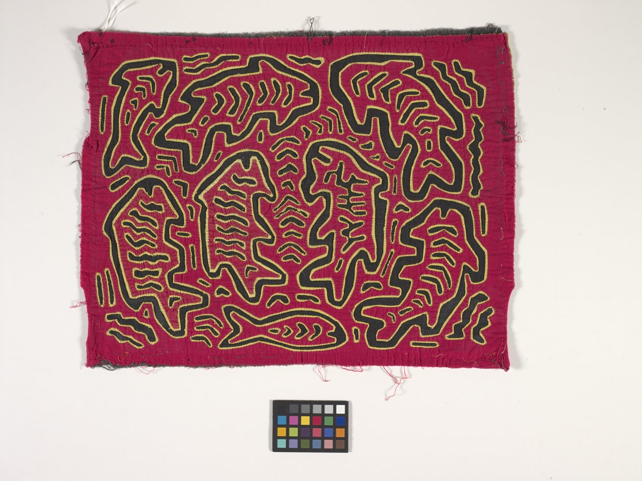 Shirt Panel (Mola) (fotó) alkotó: Kuna Indian Culture
