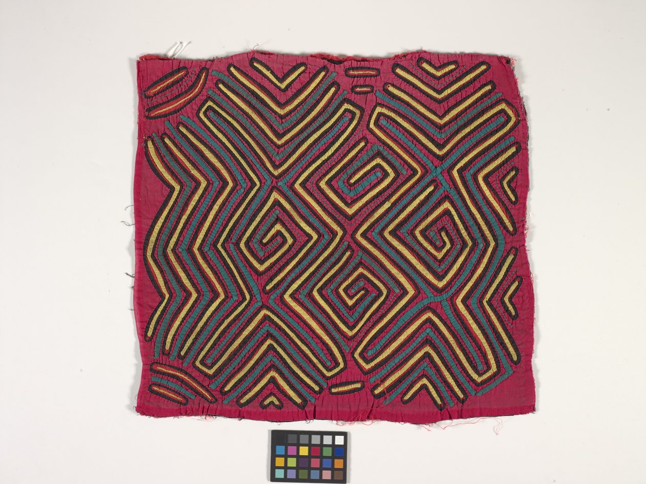 Shirt Panel (Mola) (fotó) alkotó: Kuna Indian Culture