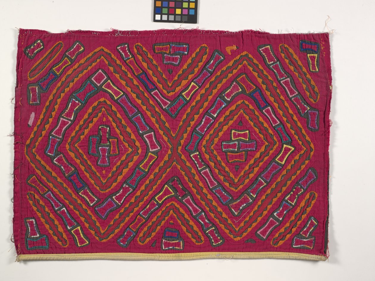 Shirt Panel (Mola) (fotó) alkotó: Kuna Indian Culture