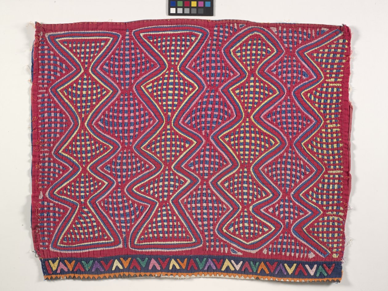 Shirt Panel (Mola) (fotó) alkotó: Kuna Indian Culture