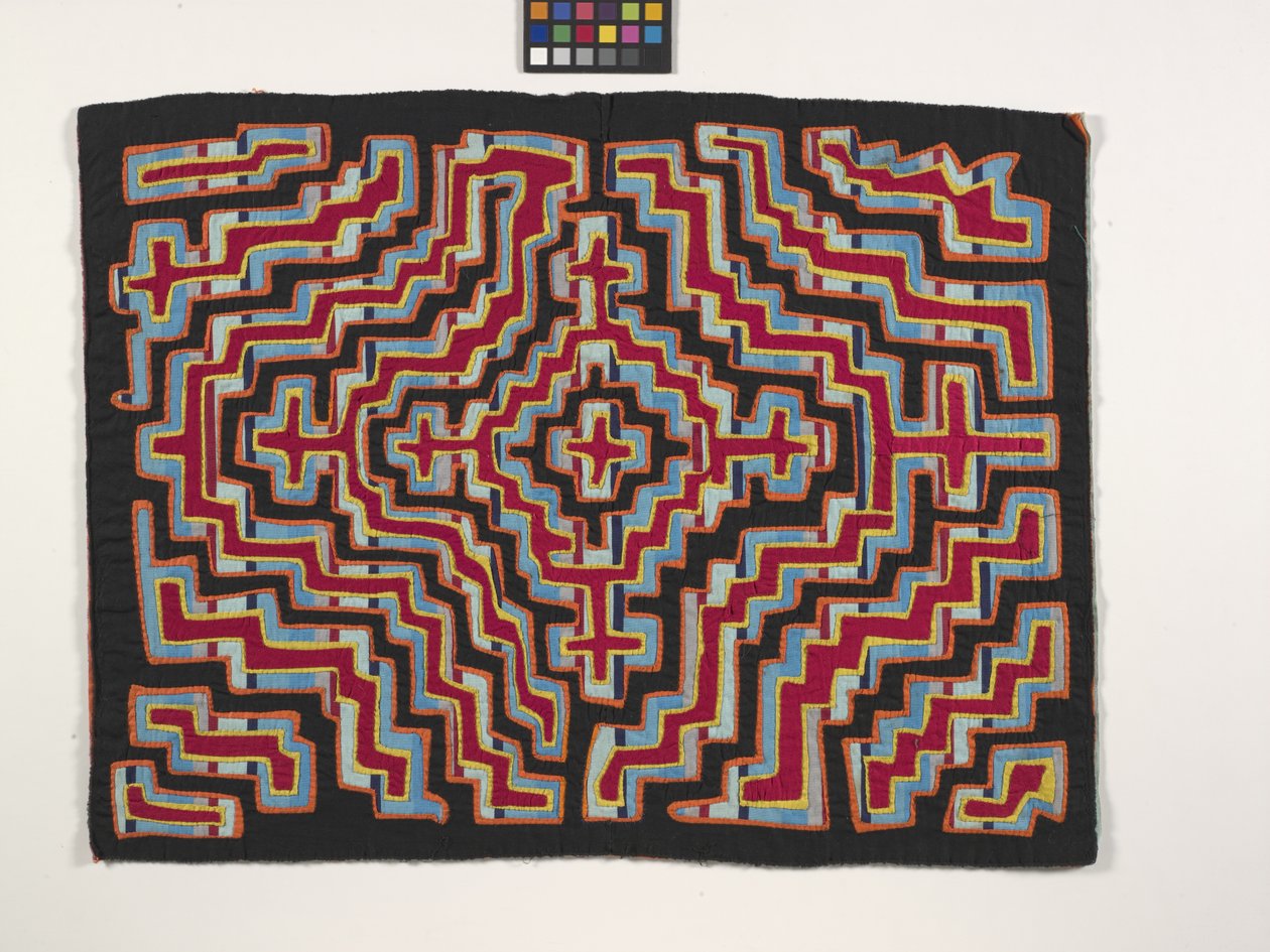 Shirt Panel (Mola) (fotó) alkotó: Kuna Indian Culture