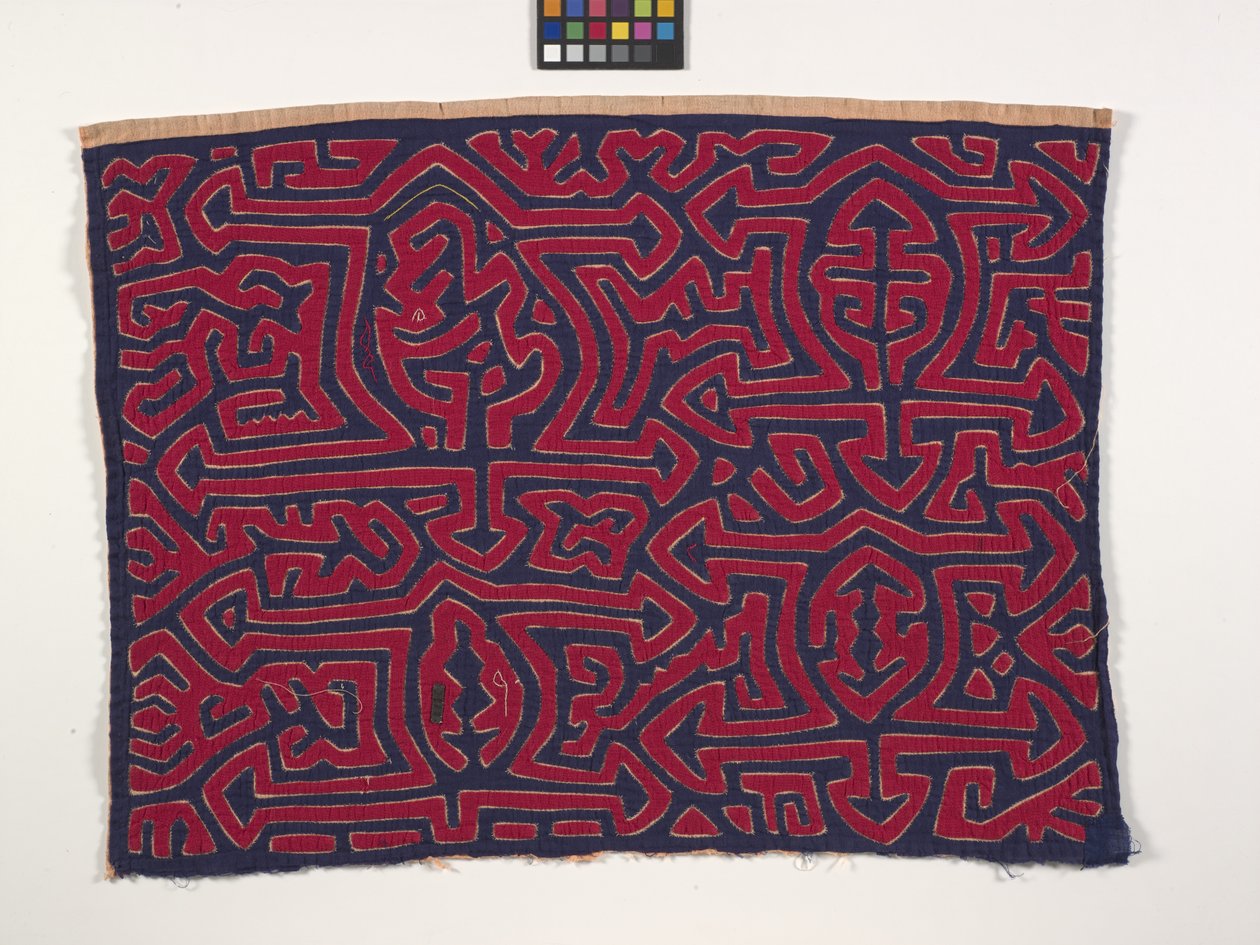 Shirt Panel (Mola) (fotó) alkotó: Kuna Indian Culture