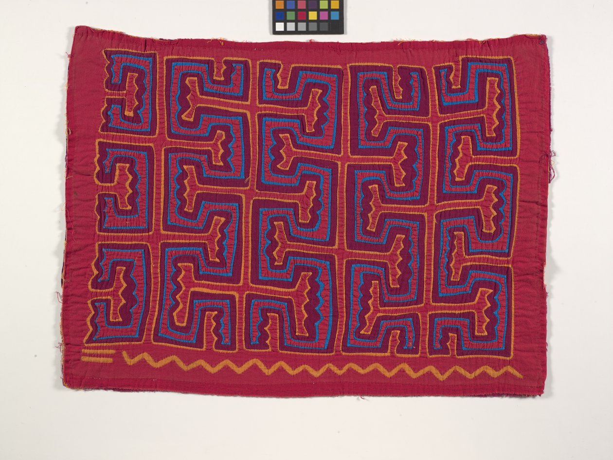 Shirt Panel (Mola) (fotó) alkotó: Kuna Indian Culture