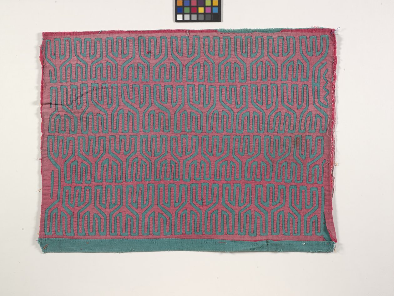 Shirt Panel (Mola) (fotó) alkotó: Kuna Indian Culture