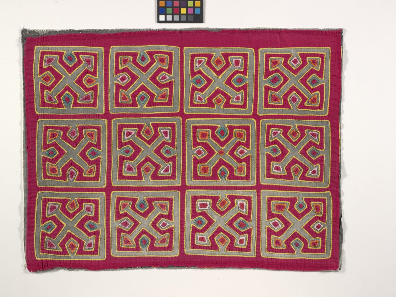 Shirt Panel (Mola) (fotó) alkotó: Kuna Indian Culture