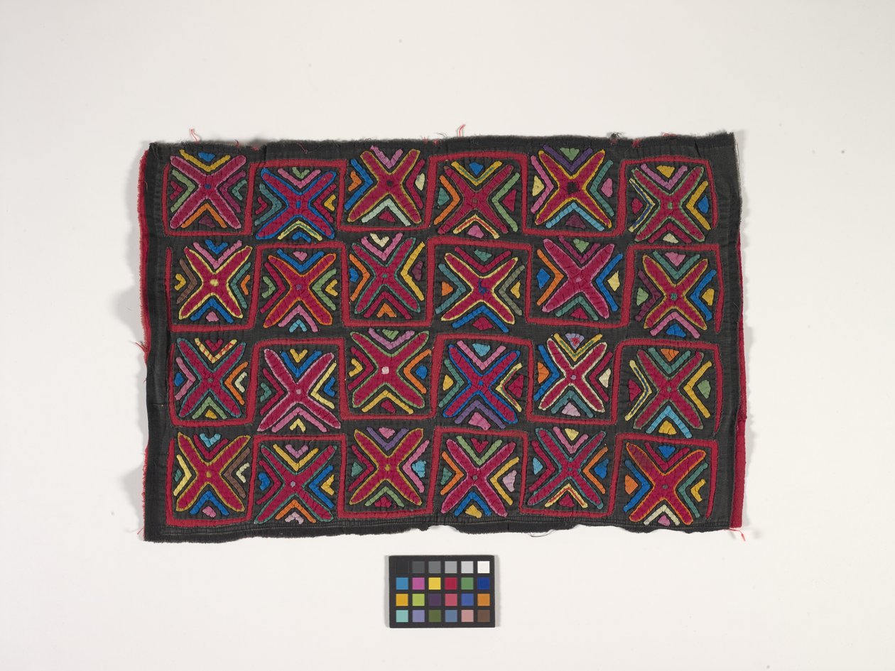 Shirt Panel (Mola) (fotó) alkotó: Kuna Indian Culture