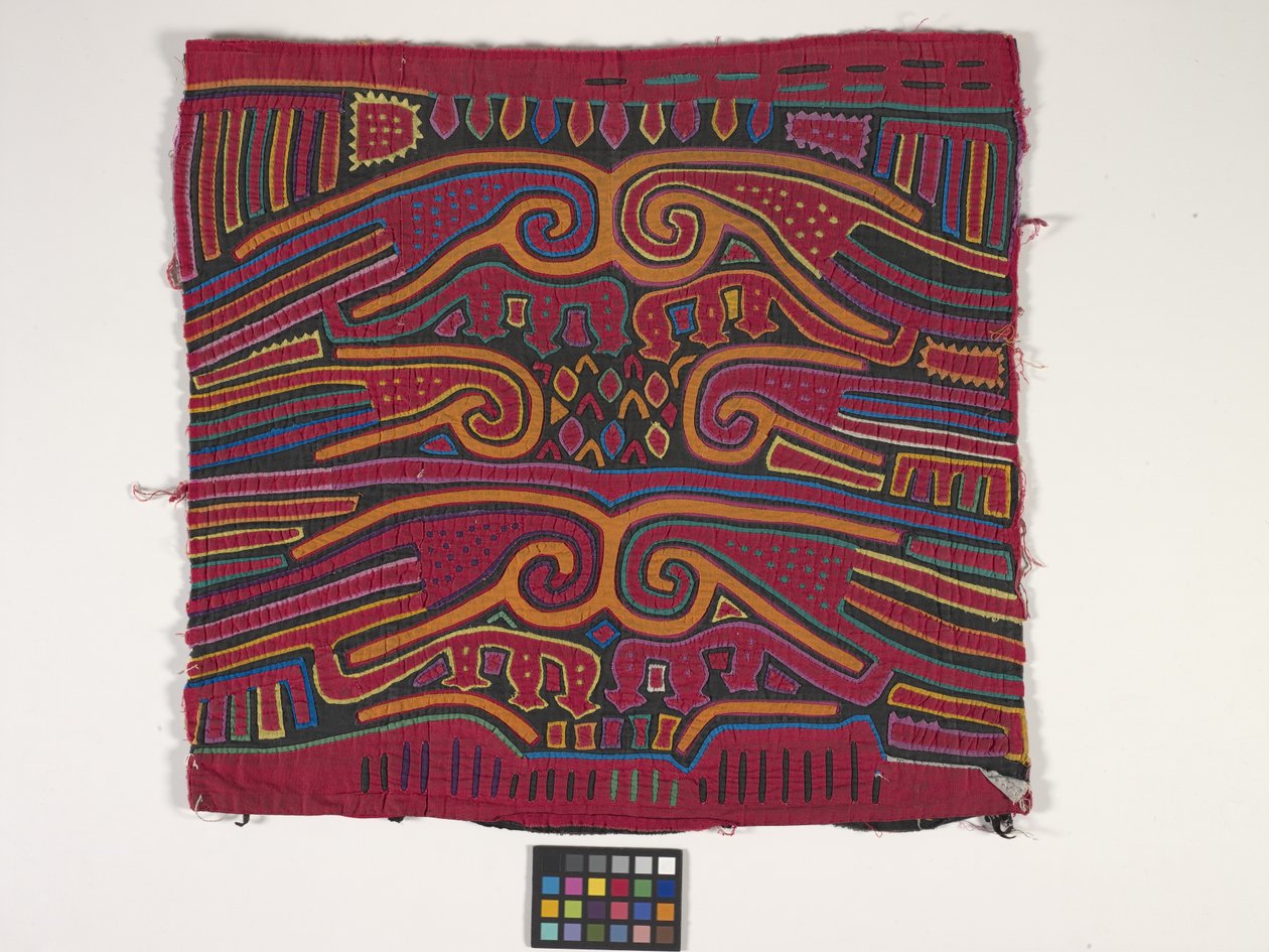 Shirt Panel (Mola) (fotó) alkotó: Kuna Indian Culture