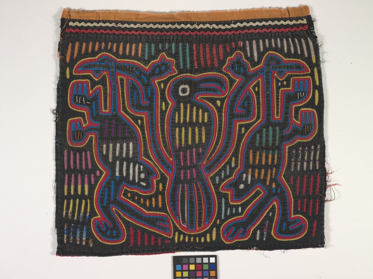 Shirt Panel (Mola) (fotó) alkotó: Kuna Indian Culture
