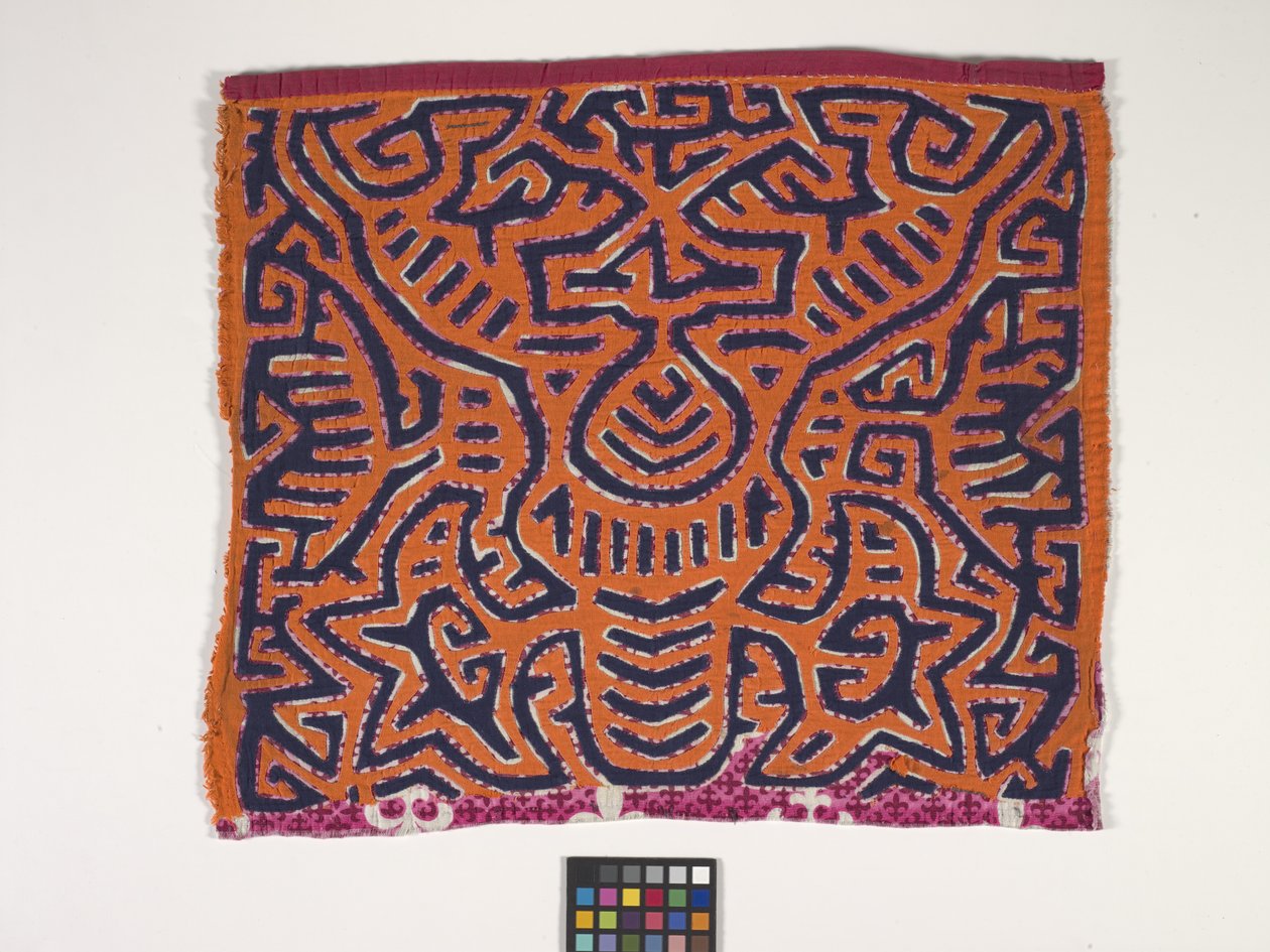 Shirt Panel (Mola) (fotó) alkotó: Kuna Indian Culture