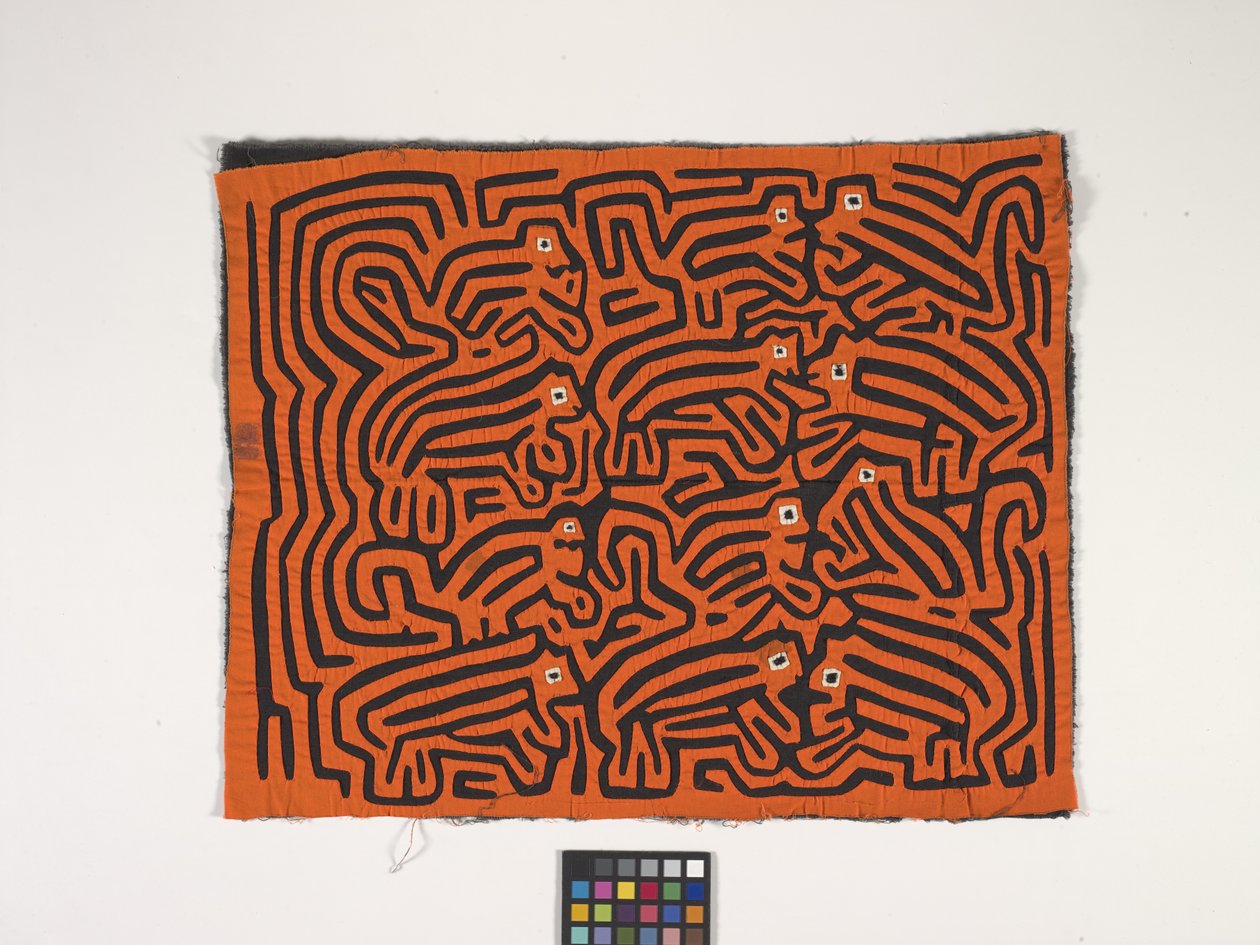 Shirt Panel (Mola) (fotó) alkotó: Kuna Indian Culture