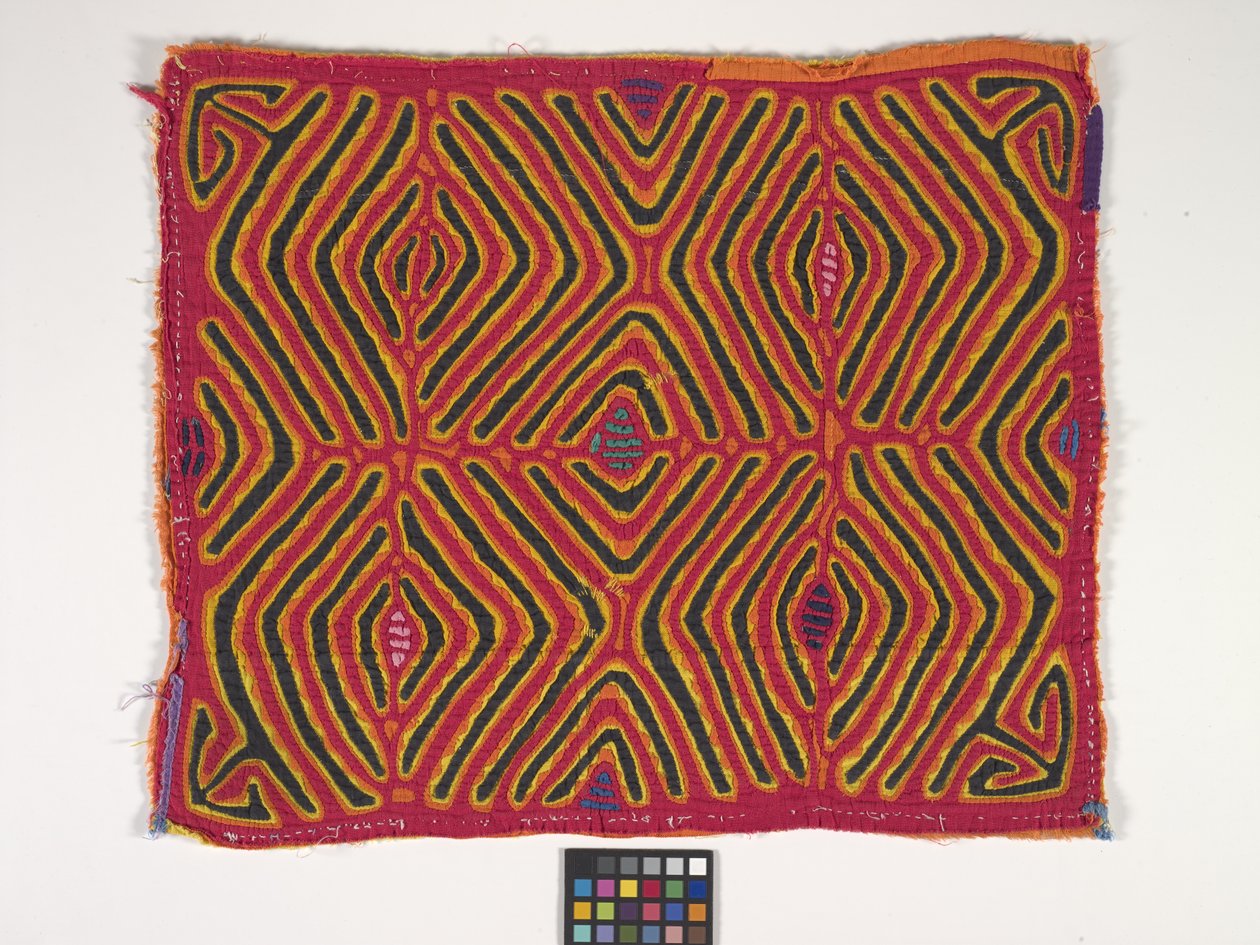 Shirt Panel (Mola) (fotó) alkotó: Kuna Indian Culture
