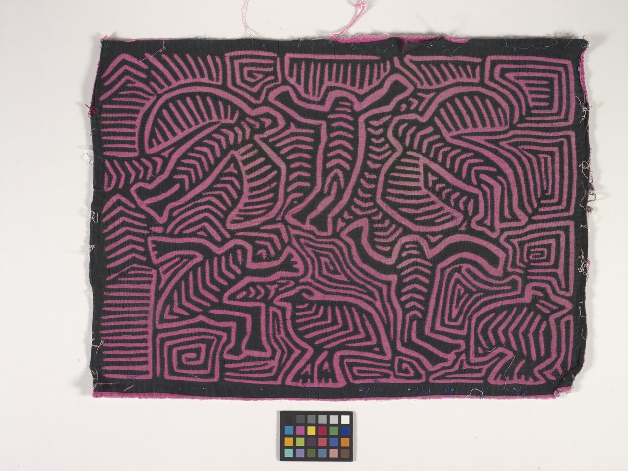 Shirt Panel (Mola) (fotó) alkotó: Kuna Indian Culture