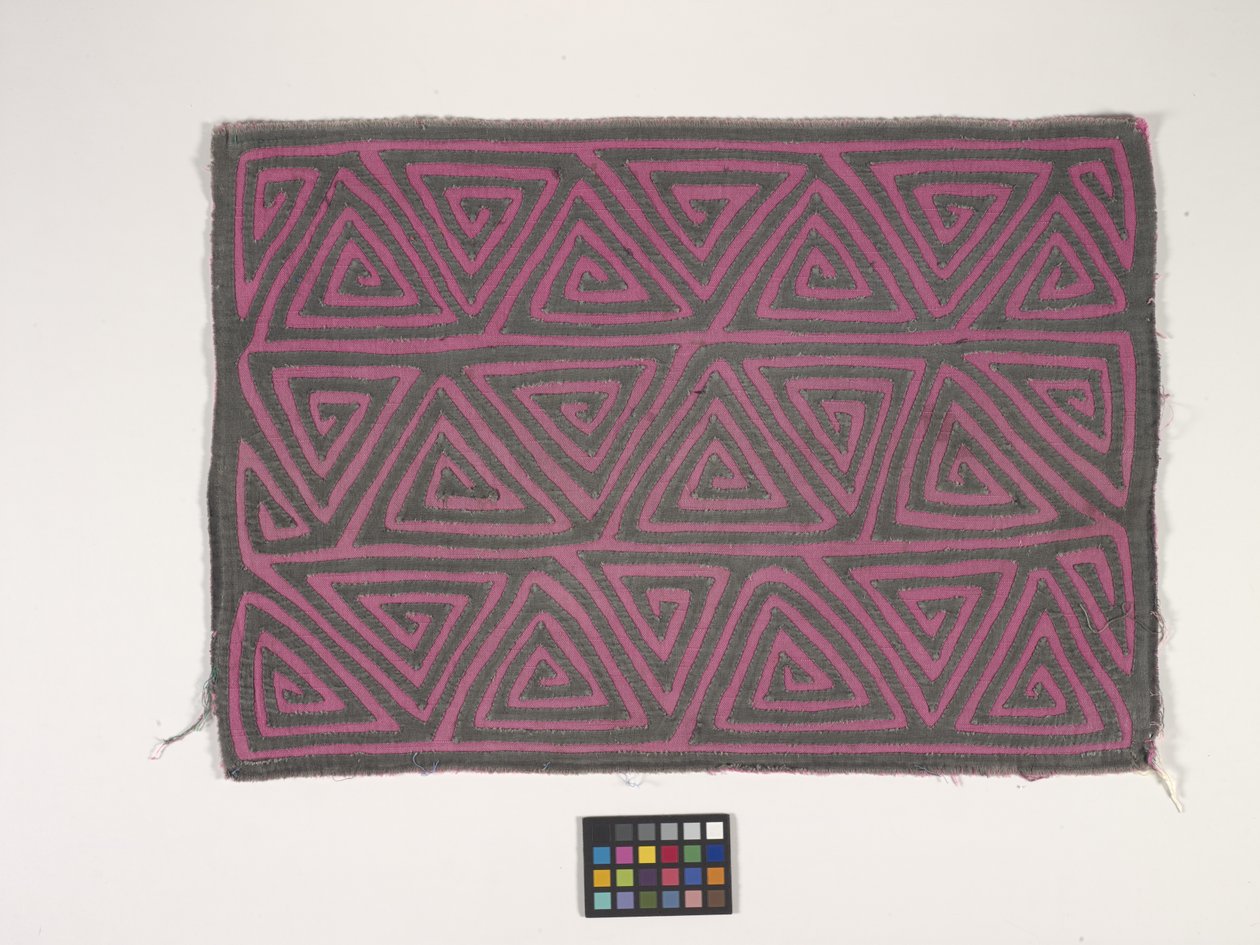 Shirt Panel (Mola) (fotó) alkotó: Kuna Indian Culture