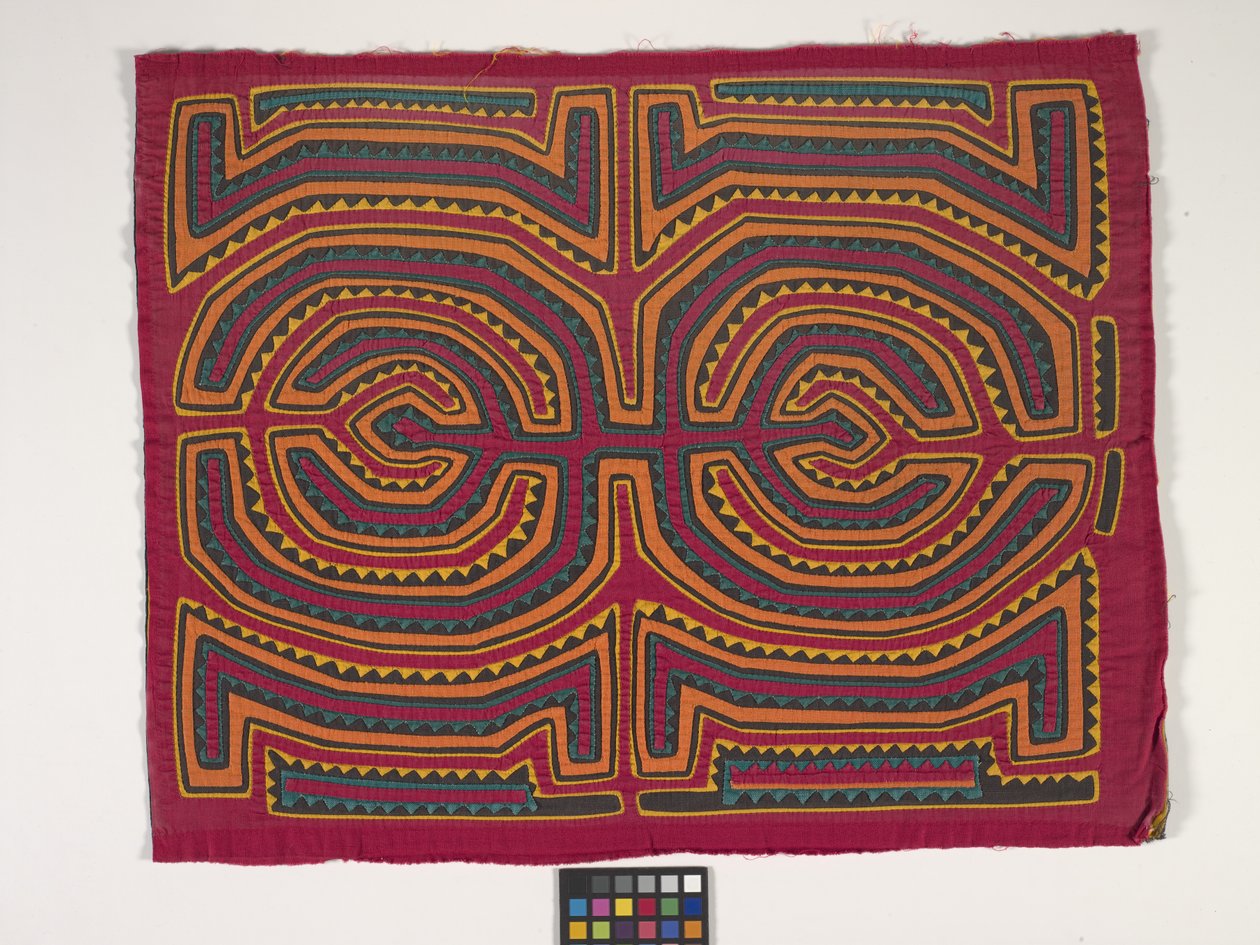 Shirt Panel (Mola) (fotó) alkotó: Kuna Indian Culture