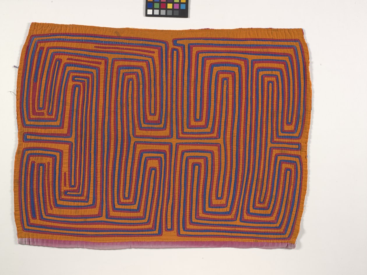 Shirt Panel (Mola) (fotó) alkotó: Kuna Indian Culture