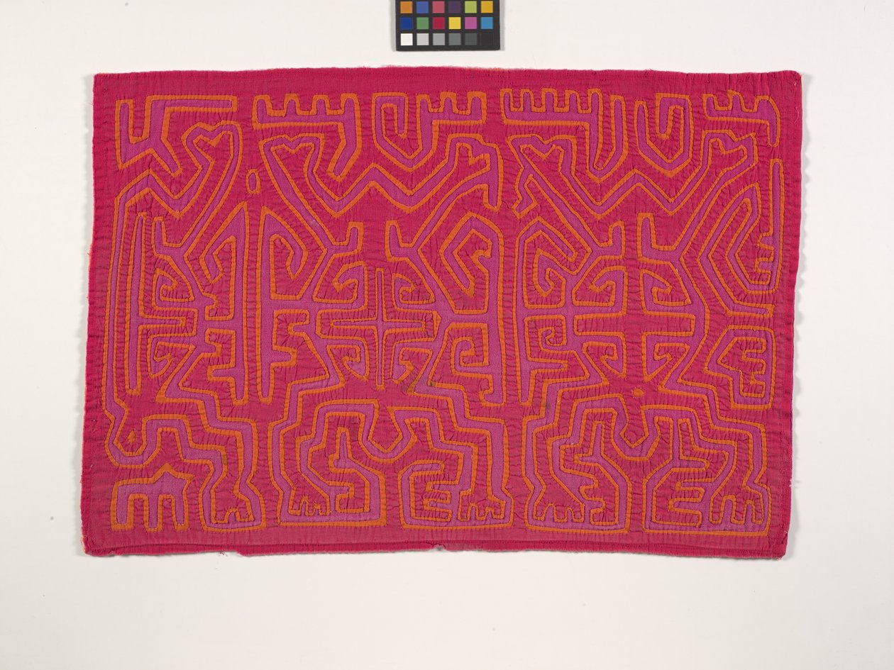 Shirt Panel (Mola) (fotó) alkotó: Kuna Indian Culture