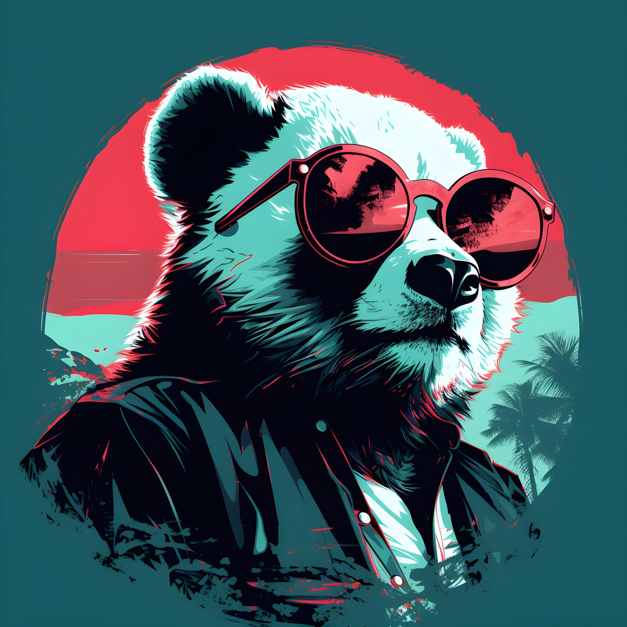 Panda szemüveggel 1 alkotó: Kurt Heppke