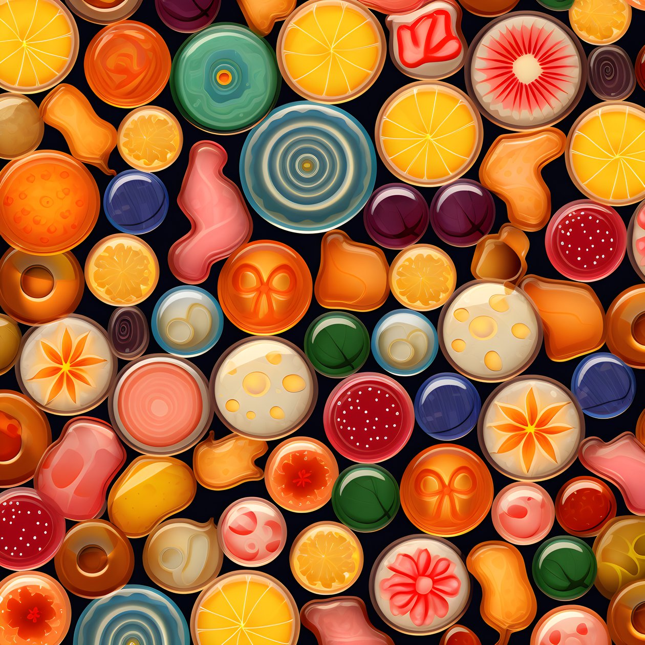 Pattern of Jelly Candies 2 alkotó: Kurt Heppke