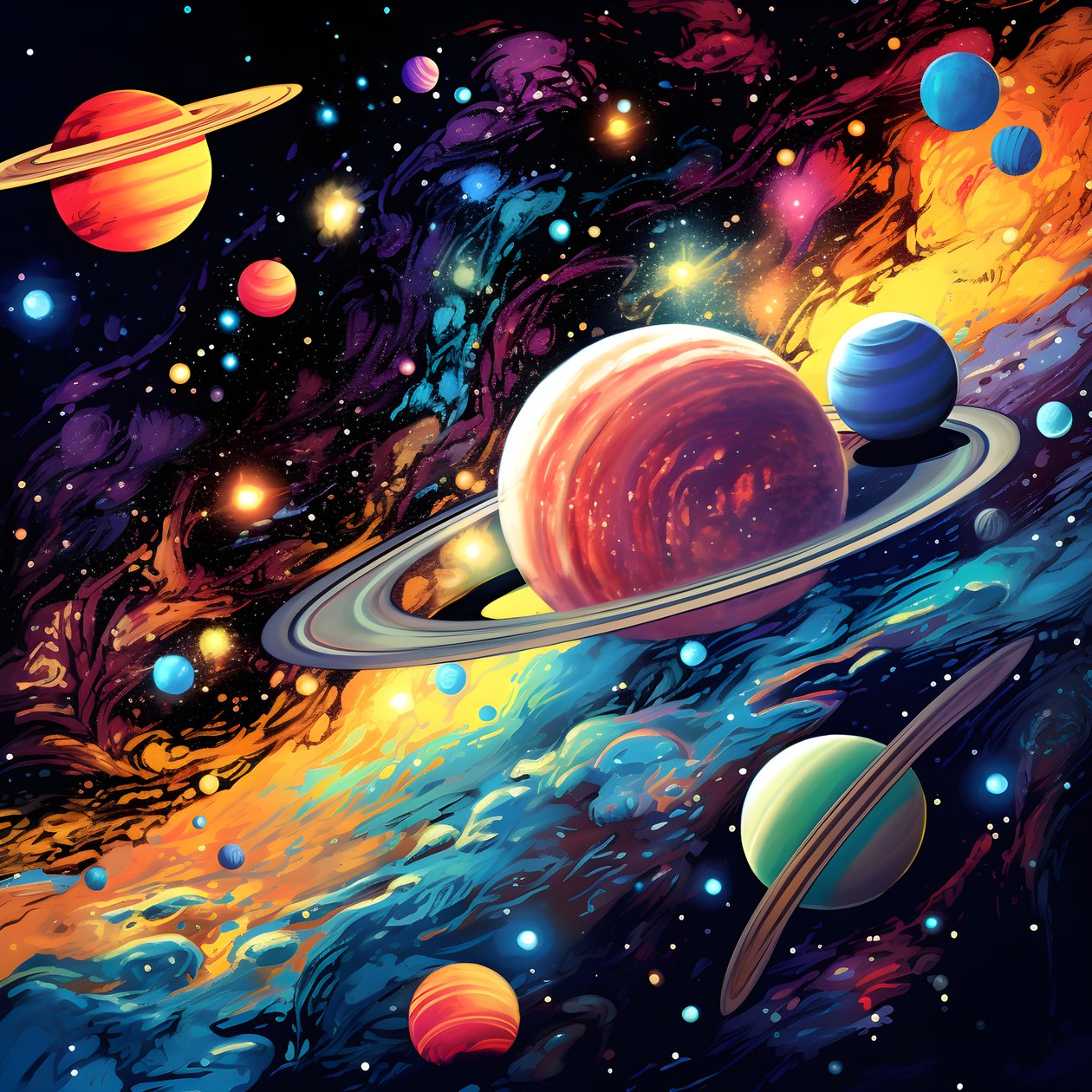 Planetarium im Weltraum 3 alkotó: Kurt Heppke